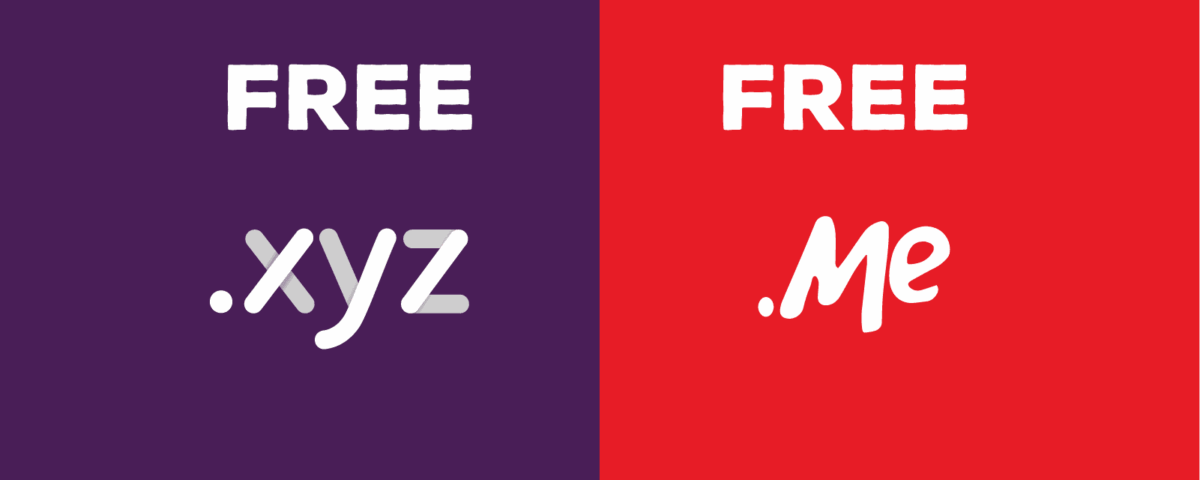 Free Domain Campaign: Get .XYZ, .ME, and .CLICK Domains for Free! 4 Domain Name Api with free domain xyz and me