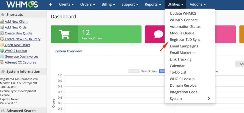 Harga Modul WHMCS Domain Name API