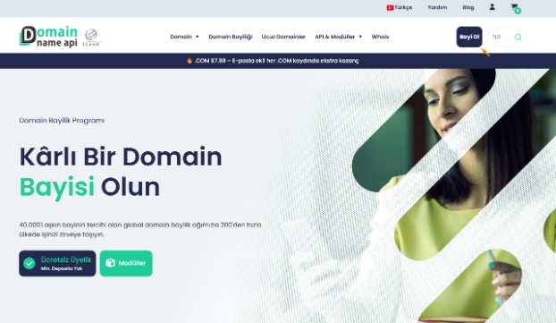 Domain Name API’de Hesap Oluşturma Domain Name API’de Hesap Oluşturma