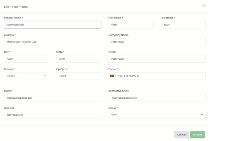 Sub-Reseller Management Guide Sub-Reseller Management Guide