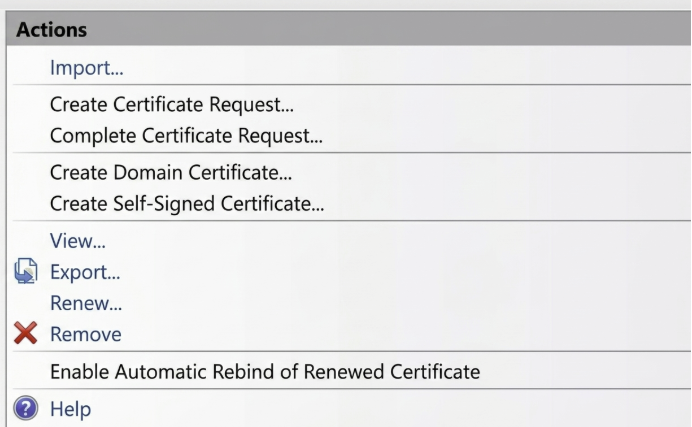 How to Install an SSL Certificate on IIS
